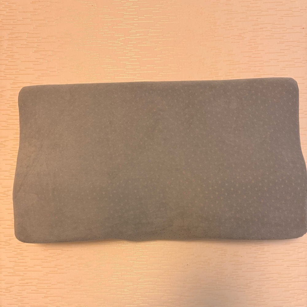 Gray Memory Foam Lash Pillow